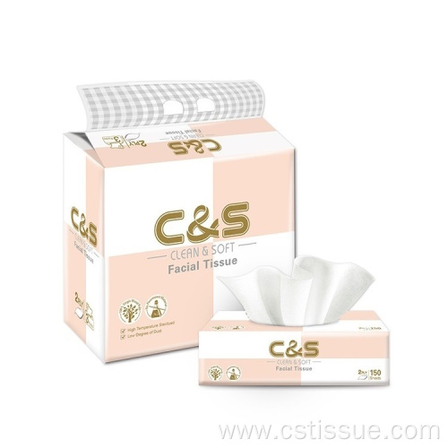 Biodegradable Soft Pack Facial Tissue